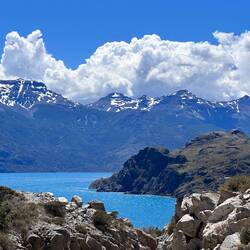 Die Aussicht während der Fahrt