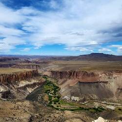 Aussicht vom Gipfel vom Cerro Amarillo