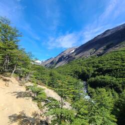 I think today the 1,300 feet elevation gain.