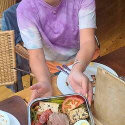 Rachel & Amir packed the best lunches!