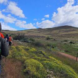 Our day packs were filled w/ water, a lunch in "tuppers" (metal box w/ sealable lid), & snacks.