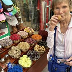 Back at original spice store.