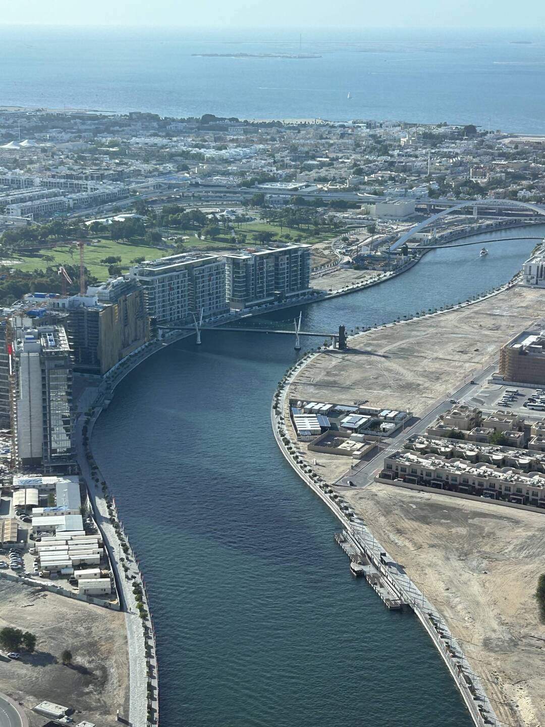 Morning view from our room.