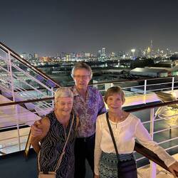 First night on board.