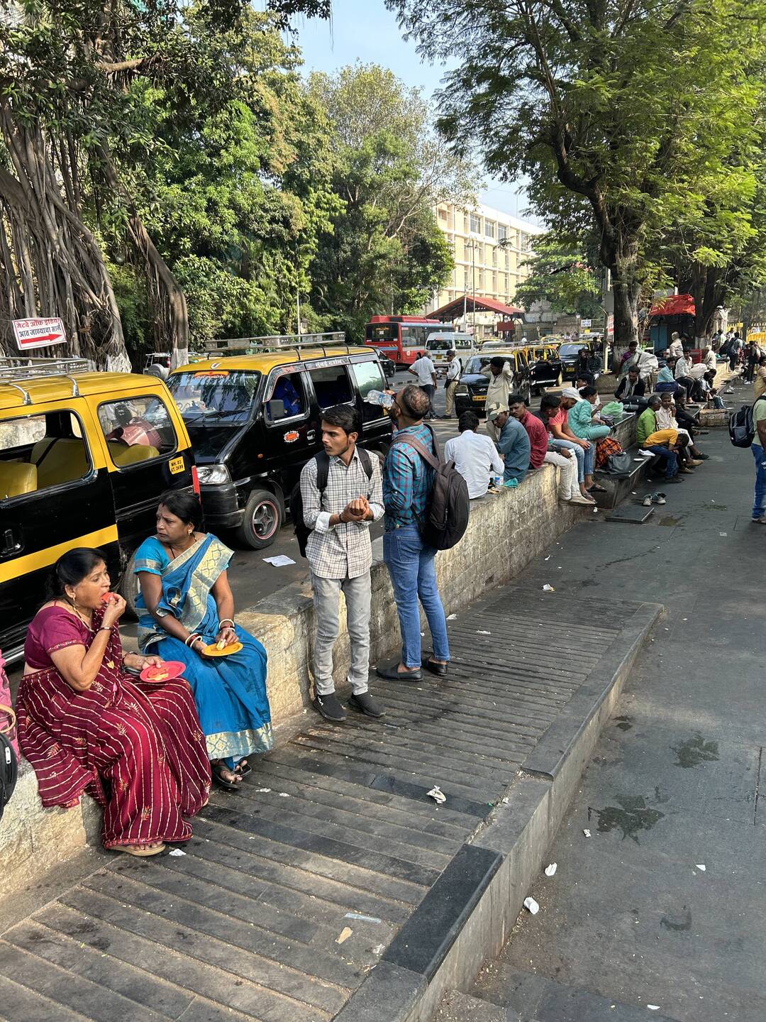 On the way to Krishna Consciousness Temple.