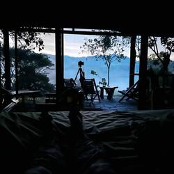 5:30 Uhr / Blick vom Bett
