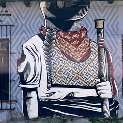 Politisches Street Art