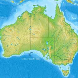 Great Australian Bight ... it looks like the Indian Ocean took a big bite out of the continent.