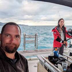 Unhappy - heading back to Adele Island