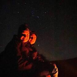 Private Übernachtung in der Wüste