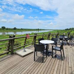 Pause im Lower Sabie Camp