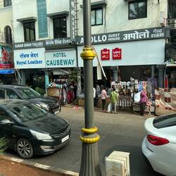 Street scene from bus on way back.