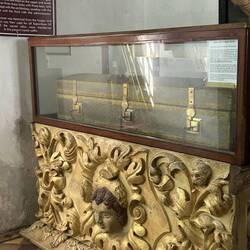 Partial remains of St Francis Xavier.