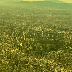 Another view with Mt. Fuji in the background.