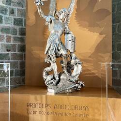Art inside the Abbey - Mont St Michel