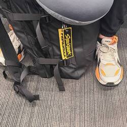 Guys across have all this logo on, so I looked up.