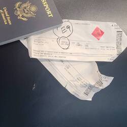 I got tagged to have bags checked before boarding.