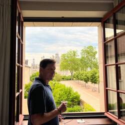Our room with a view and the most wonderful place for a proposal