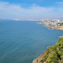 Blick Richtung Mazatlan von der Plattform aus