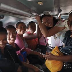 Timor Leste's public buses in the cities are called microlets. You can see the "micro", I guess 😅