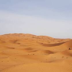 Blick in die Wüste von oben.....scheinbar endlos!