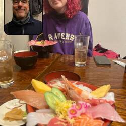 Tagesabschluss mit Sashimibowl am Omicho Market