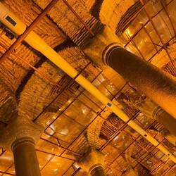 50+ foot ceilings in the cistern
