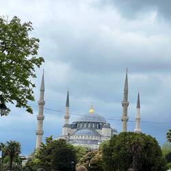 The Blue Mosque, closed to visitors