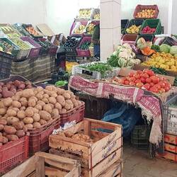 ..alles frisch, Eindrücke vom Markt in Erfoud