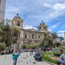 Plaza Murillo mit der Kathedrale