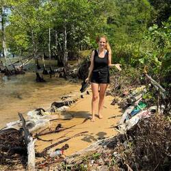viel Müll, wie leider im ganzen Land