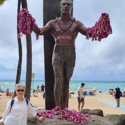 Swimmer Duke Paoa Kahinu Mokoe Hulikohola Kahanamoku