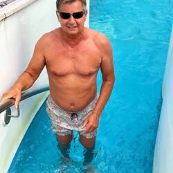 im kalten Whirlpool 👍