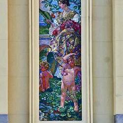 A sample of the artwork focussing on the orange industry at the turn of the 19th century