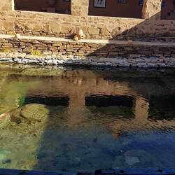 reaktivierte Hauptquelle, es blubbert