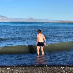 ... rein in die Fluten