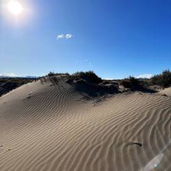 Wo bitte kommt der Sand auf einmal her?