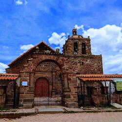 Die Kirche von Tiwanaku