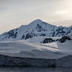 Mount Shackleton from Lemaire Channel