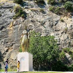 It is said Mary, mother of Jesus, came to live in Ephesus in a cave nearby.