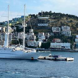 The port of Kusadasi