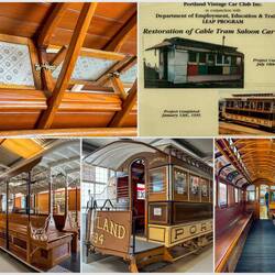 Cable Tram Saloon Car #594 ... Powerhouse Motor & Car Museum — Portland, VIC.