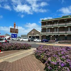 Mac's Hotel (1856) ... first three-storey building in Portland, VIC.