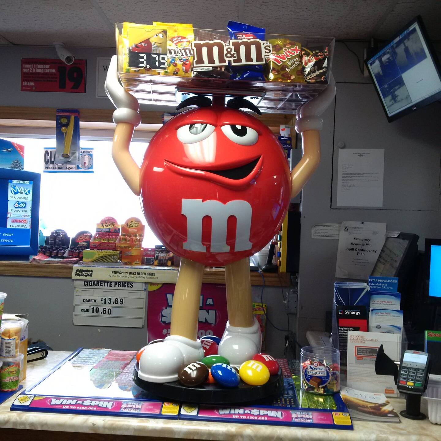 Chocolate M @ Esso
