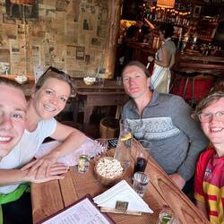 Anatoli mit am Tisch