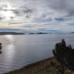 Abendstimmung am Titicaca-See
