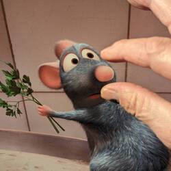 The animation exhibit - Chris and Ratatouille?