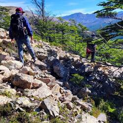 So schauts aus, wenn man auf unmarkierten Wegen herum kraxelt