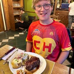 Michi meint, es war sein bestes Steak