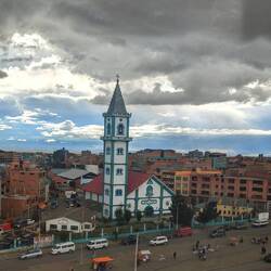 Noch eine Obermaier-Kirche am Rand von El Alto